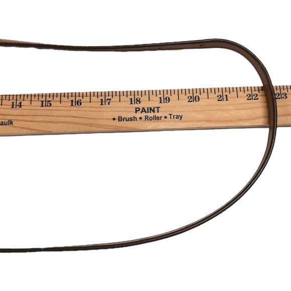 Stella & Dot Sidekick Convertible Crossbody / Belt Bag Gold Faux Leather/Fabric - Picture 15 of 15